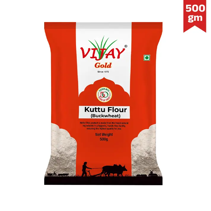 Vijay Gold Kuttu Flour(500*20) - 10Kg