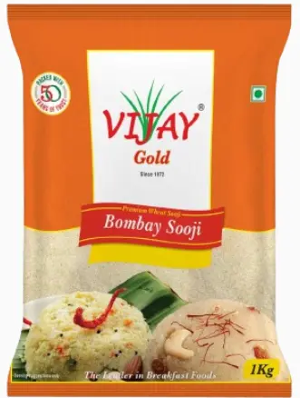 Vijaygold Bombay Sooji - (1Kg*20) 20Kg
