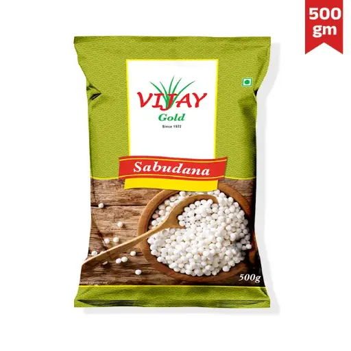 Vijay Gold Sabudhana(500Gm*20)-10 Kg
