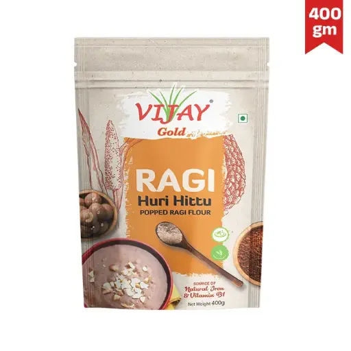 Vijay Ragi Hurihittu/Poppedflour (400G*20)-8Kg