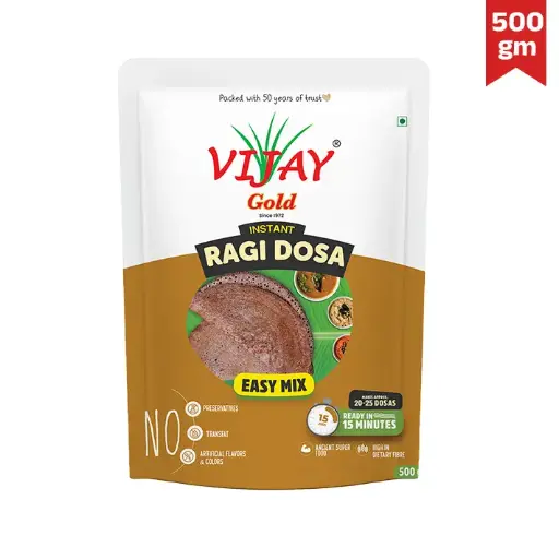 [403A] Vijay Instant Ragi Dosa Mix | (500*10)-5Kg