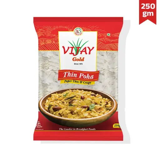[400A] Vijay Thin Poha - (250gm*40)-10 kg